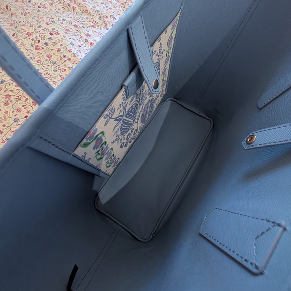 Rifle Paper Co. Everyday Tote In Pomegranate - Picture 2 of 9